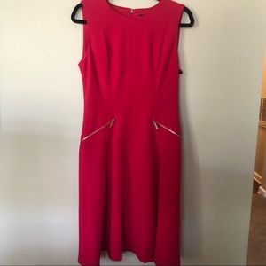 Tommy Hilfiger Red Embellished Dress